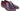 Paul Parkman Men's Hand-Painted Leather Tassel Loafers in Purple
