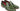 Paul Parkman Men's Hand-Painted Leather Tassel Loafers in Green in #color_