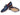 Paul Parkman Men's Hand-Painted Leather Tassel Loafers in Blue