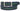 Paul Parkman Men's Hand-Painted Leather Belt in Dual Tone Blue & Green