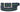 Paul Parkman Men's Hand-Painted Leather Belt in Dual Tone Blue & Green