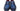 Paul Parkman Men's Hand-Painted Leather Loafers in Navy