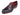 Paul Parkman Men's Leather Wingtip Brogues in Navy & Red