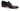 Paul Parkman Men's Hand-Painted Leather Loafers in Black & Gray