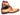 Paul Parkman Men's Hand-Painted Leather Derby Shoes in Brown & Camel
