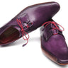 Paul Parkman Men's Ghillie Lacing Side Dress Shoes in Purple