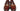 Paul Parkman Men's Hand-Painted Leather Captoe Oxfords in Camel & Red