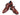 Paul Parkman Men's Hand-Painted, Handmade Lace-Up Casual Shoes in Brown