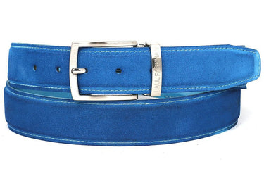 Pau Parkman Men's Suede Belt in Blue