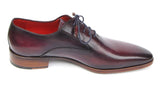 Paul Parkman Men's Plain Toe Leather Oxfords in Purple