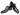 Paul Parkman Men's Ghillie Lacing Hand-Painted Leather Dress Shoes in Black