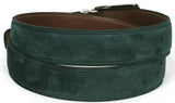 Pau Parkman Men's Suede Belt in Green