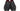 Paul Parkman Men's Leather Woven Tassel Loafers in Black