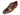 Paul Parkman Men's Hand-Painted Leather Captoe Oxfords in Brown
