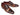 Paul Parkman Men's Hand-Painted Leather Captoe Oxfords in Brown