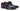 Paul Parkman Men's Hand-Painted Leather Derby Shoes in Blue & Navy in #color_