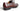 Paul Parkman Men's Hand-Painted Plain Toe Oxfords in Brown & Bordeaux