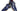 Paul Parkman Men's Captoe Hand-Painted Leather Oxfords in Navy Blue in #color_