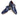 Paul Parkman Men's Captoe Hand-Painted Leather Oxfords in Navy Blue in #color_