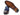 Paul Parkman Men's Leather Kiltie Tassel Loafers in Dark Brown & Navy in #color_