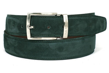 Pau Parkman Men's Suede Belt in Green
