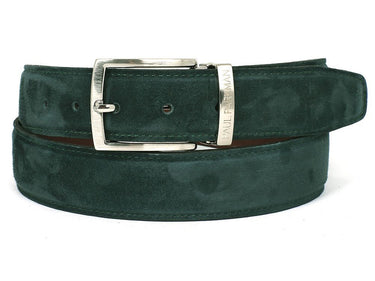 Pau Parkman Men's Suede Belt in Green