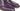 Paul Parkman Men's Hand-Painted Leather Tassel Loafers in Purple