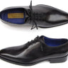 Paul Parkman Men's Wholecut Leather Oxfords in Black in #color_