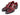 Paul Parkman Men's Hand-Welted Captoe Monkstraps in Purple & Burgundy in #color_