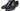 Paul Parkman Men's Ghillie Lacing Hand-Painted Leather Dress Shoes in Black