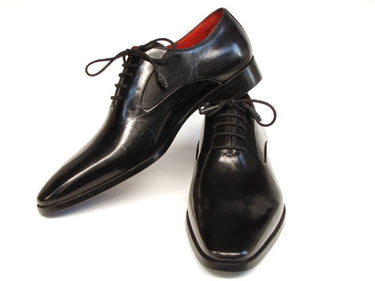 Paul Parkman Men's Leather Oxfords in Black