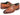 Paul Parkman Men's Goodyear Welted Wingtip Oxfords in Camel Brown