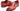 Paul Parkman Men's Hand-Painted Medallion Toe Oxfords in Reddish Camel