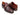 Paul Parkman Men's Croco-Embossed Leather Double Monkstraps in Brown & Bordeaux in #color_