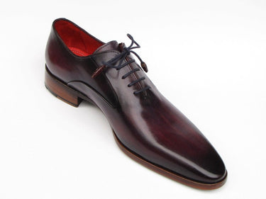 Paul Parkman Men's Plain Toe Leather Oxfords in Purple