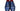 Paul Parkman Men's Leather Kiltie Monkstraps in Dual Tone Blue