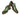 Paul Parkman Men's Hand-Painted Leather Derby Shoes in Green