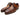 Paul Parkman Men's Hand-Painted Leather Derby Shoes in Brown
