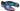 Paul Parkman Men's Hand-Painted Leather Wingtip Oxfords in Blue & Purple