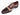 Paul Parkman Men's Hand-Painted Suede Captoe Oxfords in Bordeaux & Beige