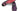 Paul Parkman Men's Hand-Painted Leather Tassel Loafers in Purple