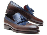 Dark Brown & Navy
