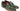 Paul Parkman Men's Hand-Painted Side Sewn Tassel Loafers in Green in #color_