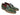 Paul Parkman Men's Hand-Painted Side Sewn Tassel Loafers in Green in #color_