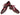 Paul Parkman Men's Side Handsewn Leather Captoe Oxfords in Red / Bordeaux in #color_