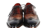 Paul Parkman Men's Wingtip Oxfords in Navy, Camel & Bordeaux