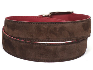 Pau Parkman Men's Suede Belt in Brown