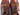 Paul Parkman Men's Hand-Painted Leather Captoe Oxfords in Camel & Red