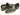 Paul Parkman Men's Hand-Painted Side Sewn Tassel Loafers in Green in #color_