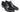 Paul Parkman Men's Ghillie Lacing Hand-Painted Leather Dress Shoes in Black